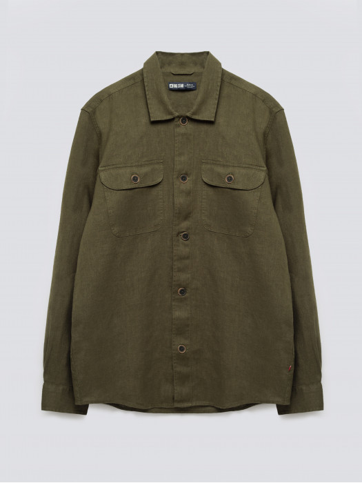 Pánska ľanová košeľa WORKELIN 303